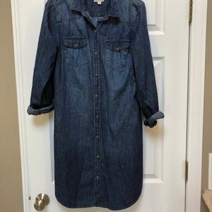 ❄️Merona Jean Dress Size Large❄️